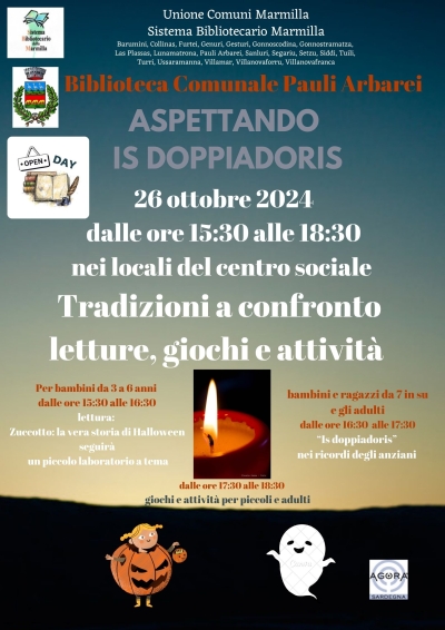Attivit&agrave; Biblioteca Comunale. Laboratorio "Aspettando in doppiadoris".