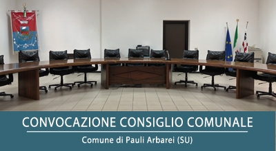 Convocazione del Consiglio Comunale per il 3 ottobre 2018 ore 20,00