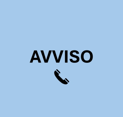AVVISO - TELEFONO FISSO UFFICIO TECNICO