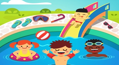 Attivit&agrave; di animazione in piscina