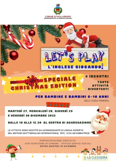 Laboratorio ludico interattivo " L'Inglese Giocando" rivolto ai minori della Scuola Primaria.