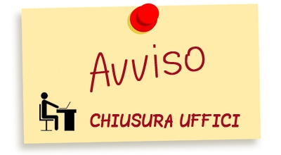 Avviso Chiusura Uffici Comunali venerd&igrave; 14 agosto 2026.